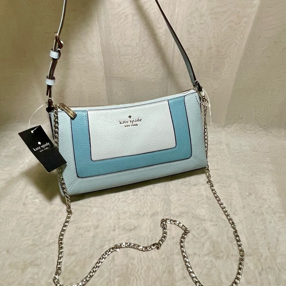 kate spade Handbags - Kate Spade  New York Lena Pieced Colorblocked Mediaum Crosboddy, NWT